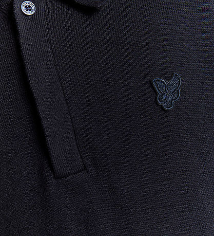Lyle & Scott Polobluse - Strik - Dark Navy Lyle & Scott Polobluse - Strik - Dark Navy