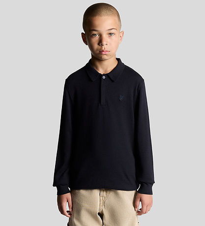 Lyle & Scott Polobluse - Strik - Dark Navy Lyle & Scott Polobluse - Strik - Dark Navy