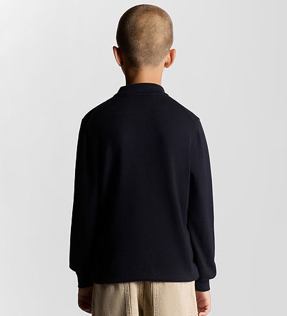 Lyle & Scott Polobluse - Strik - Dark Navy Lyle & Scott Polobluse - Strik - Dark Navy