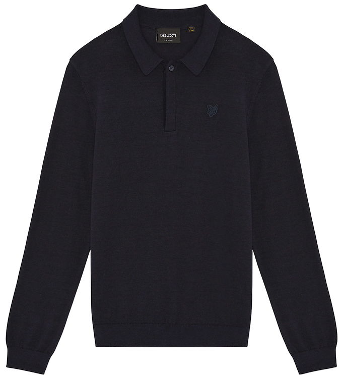 Lyle & Scott Polobluse - Strik - Dark Navy