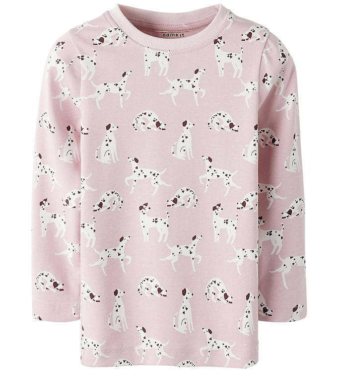 Name It Bluse - NmfKilas - Bleached Mauve/Cloud Dancer