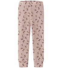 Name It Leggings - Uld - NmfWang - Shadow Gray/Bows Name It Leggings - Uld - NmfWang - Shadow Gray/Bows