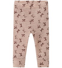 Name It Leggings - Uld - NbfWang - Shadow Gray/Bows Name It Leggings - Uld - NbfWang - Shadow Gray/Bows