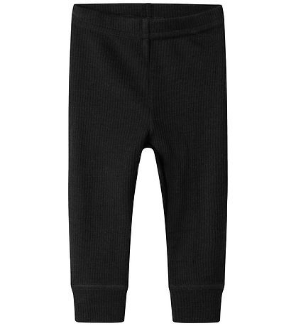 Name It Leggings - Uld - Rib - Noos - NbnWax - Black Name It Leggings - Uld - Rib - Noos - NbnWax - Black
