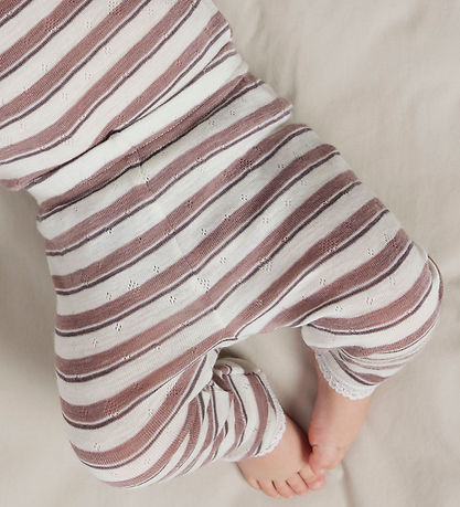 Name It leggings - Uld - Noos - NbfWang -  Antler/Snow white
