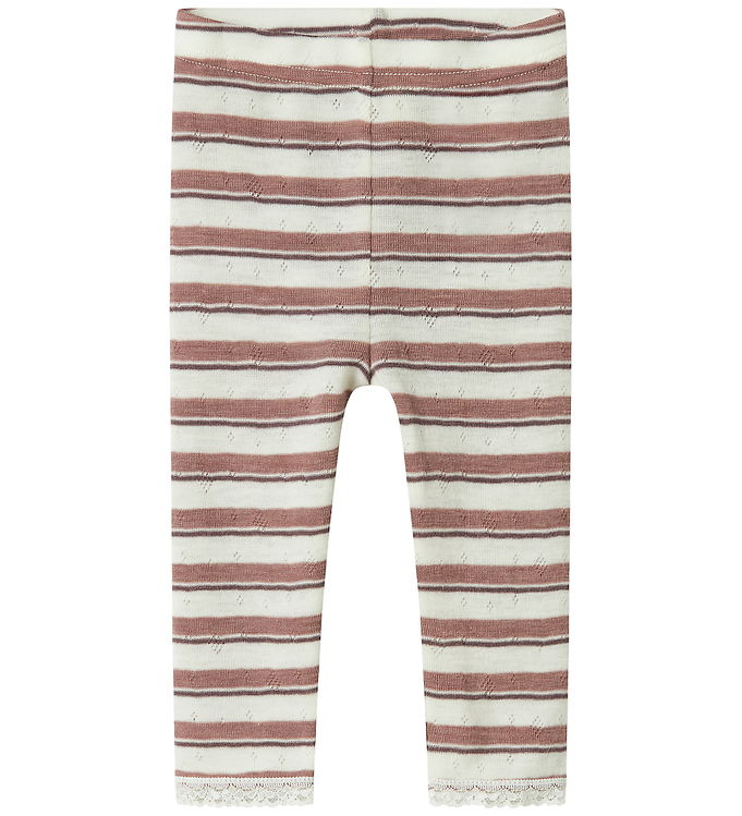 Name It leggings - Uld - Noos - NbfWang - Antler/Snow white