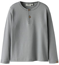 Lil Atelier Bluse - NmmGayo - Ultimate Grey Lil Atelier Bluse - NmmGayo - Ultimate Grey