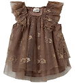 Sofie Schnoor Kjole - Tyl - BlossomSB - Brown m. Glitter Sofie Schnoor Kjole - Tyl - BlossomSB - Brown m. Glitter