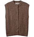Sofie Schnoor Vest - Strik - MagSY - Brown Melange Sofie Schnoor Vest - Strik - MagSY - Brown Melange
