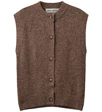 Sofie Schnoor Vest - Strik - MagSY - Brown Melange Sofie Schnoor Vest - Strik - MagSY - Brown Melange