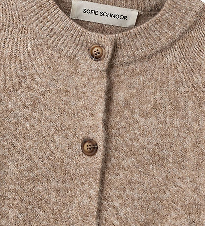 Sofie Schnoor Cardigan - Strik - MauraSY - Deer Melange