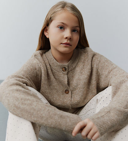 Sofie Schnoor Cardigan - Strik - MauraSY - Deer Melange