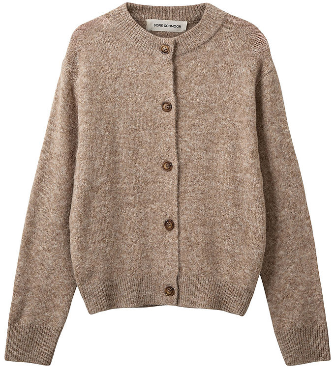 Sofie Schnoor Cardigan - Strik - MauraSY - Deer Melange