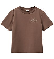 Sofie Schnoor T-shirt - Astask - Brun m. Croissant Sofie Schnoor T-shirt - Astask - Brun m. Croissant