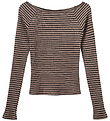 Sofie Schnoor Bluse - Rib - Soma - Brown Striped Sofie Schnoor Bluse - Rib - Soma - Brown Striped