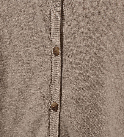 Sofie Schnoor Cardigan - Strik - Uld - Cisse - Brown Melange