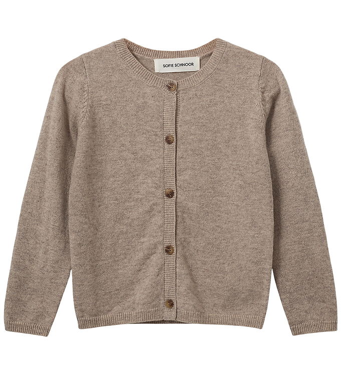 Sofie Schnoor Cisse Cardigan - Brown Melange