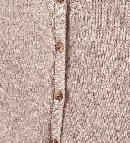 Sofie Schnoor Cardigan - Strik - Uld - Cisse - Brown Melange