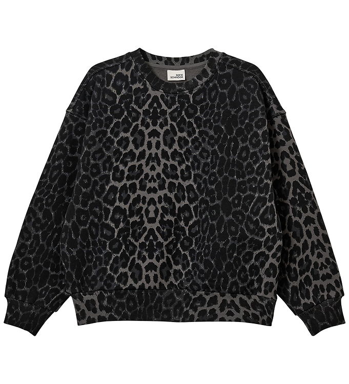 Sofie Schnoor Sweatshirt - Eli - Grey Leopard