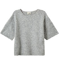 Sofie Schnoor T-shirt - Strik - Cerin - Grey Melange Sofie Schnoor T-shirt - Strik - Cerin - Grey Melange