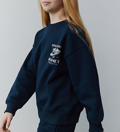 Sofie Schnoor Sweatshirt - Eli - Navy Blue