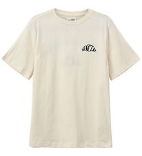 Sofie Schnoor T-shirt - Zena - Light Sand m. Croissant Sofie Schnoor T-shirt - Zena - Light Sand m. Croissant