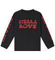 Stella McCartney Kids Bluse - Sort m. Rød Stella McCartney Kids Bluse - Sort m. Rød