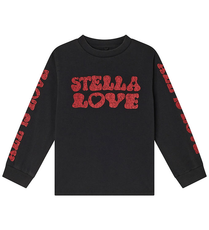 Stella McCartney Kids Bluse - Sort m. Rød