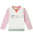 Stella McCartney Kids Sweatshirt - Hvid m. Pastel Stella McCartney Kids Sweatshirt - Hvid m. Pastel