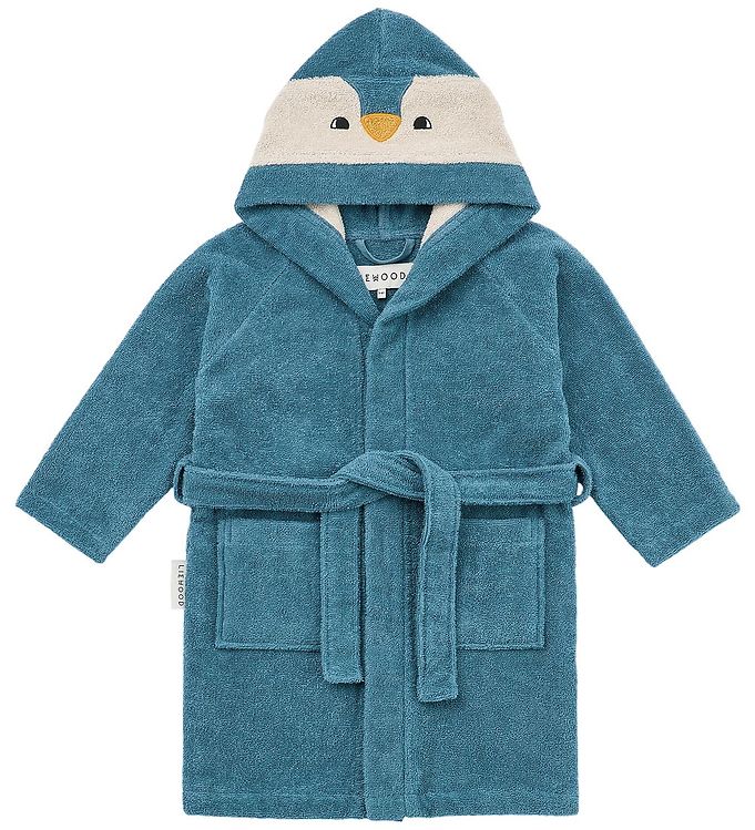Liewood Badekåbe - Lily - Penguin - Oceanview Mix