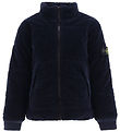Stone Island Jakke - Fløjl - Navy Blue