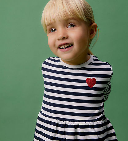 Name It Bluse - NmfLiona - Navy Blazer/Brigth White Name It Bluse - NmfLiona - Navy Blazer/Brigth White