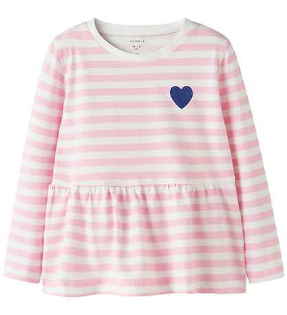 Name It Bluse - NmfLiona - Sweet Dreams/Brigth White