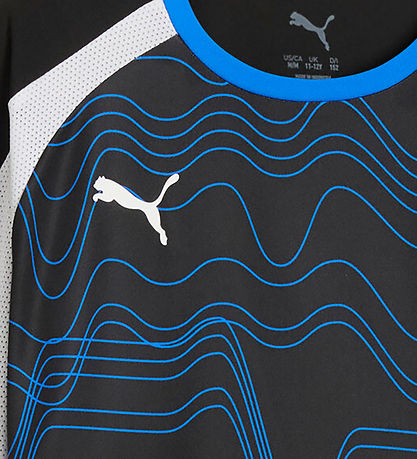 Puma T-shirt - Liga Graphic - Sort/Blå/Hvid Puma T-shirt - Liga Graphic - Sort/Blå/Hvid