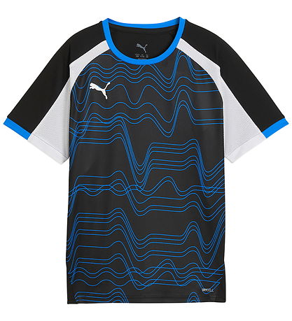 Puma T-shirt - Liga Graphic - Sort/Blå/Hvid Puma T-shirt - Liga Graphic - Sort/Blå/Hvid