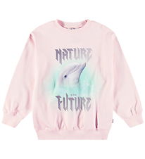 Molo Sweatshirt - Monti - Glitter Dolphin Molo Sweatshirt - Monti - Glitter Dolphin