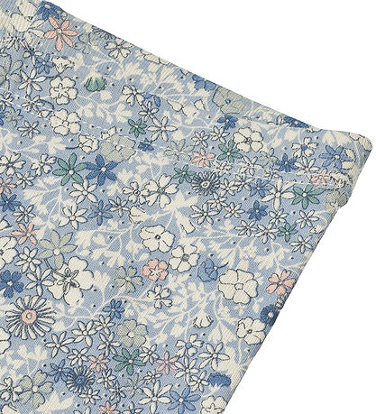 Wheat Leggings - Jules - Blue Summer Flowers