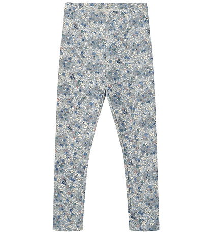 Wheat Leggings - Jules - Blue Summer Flowers