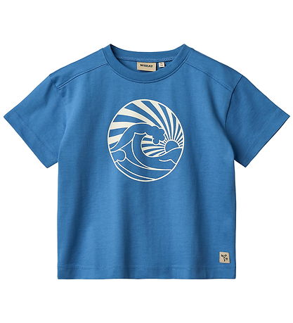 Wheat T-shirt - Wally - Blå