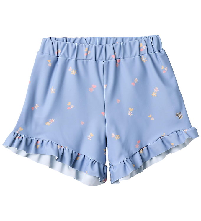 Wheat Isabella Badeshorts UV40+ - Morning Sky Hearts