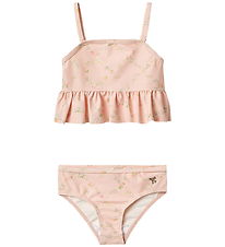 Wheat Bikini - UV40+ - Lærke - Powder Checked Flowers Wheat Bikini - UV40+ - Lærke - Powder Checked Flowers
