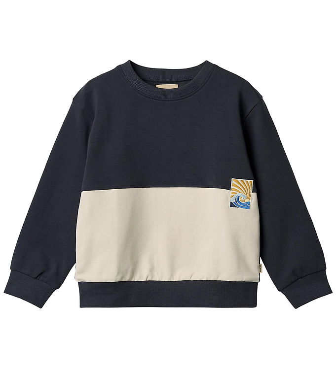Wheat Sweatshirt - Steff - Navy