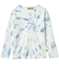 Wheat Bluse - Stig - Blue Tie Dye Wheat Bluse - Stig - Blue Tie Dye