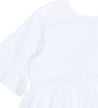 The New Kjole - TnNancy - Bright White m. Broderi Anglaise The New Kjole - TnNancy - Bright White m. Broderi Anglaise