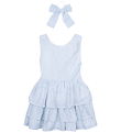 The New Kjole/Hårelastik - TnNalani - White Swan Striped m. Glim The New Kjole/Hårelastik - TnNalani - White Swan Striped m. Glim