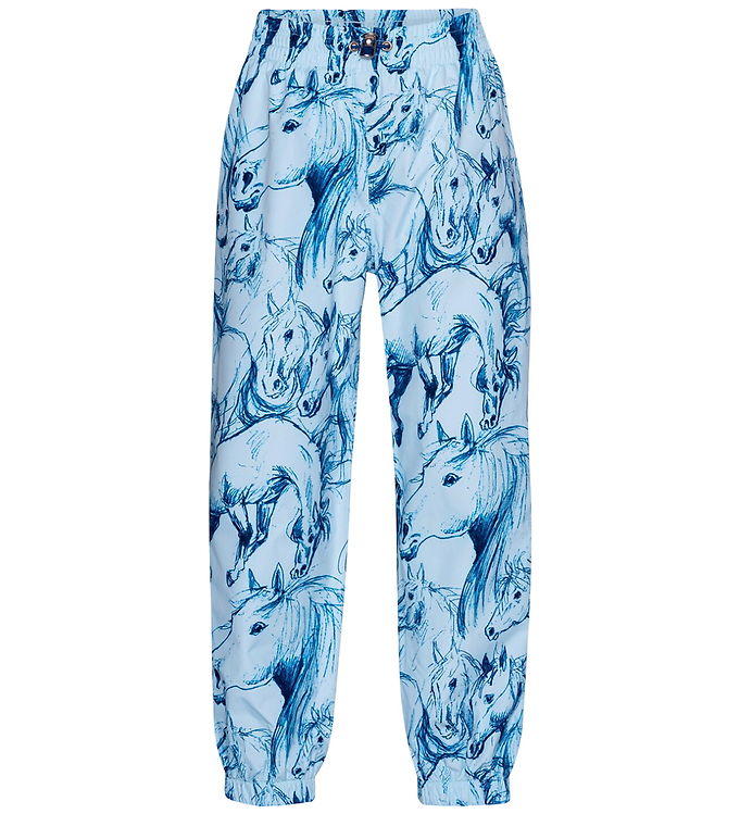 Molo Regnbukser - PE - Waits - Sky Blue Horses