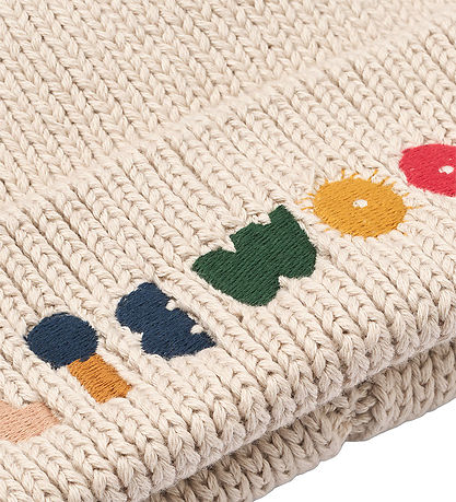 Liewood Beanie - Knitted - Ezra - Sandy