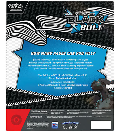 Pokémon Samlekort - Binder Collection - Black Bolt