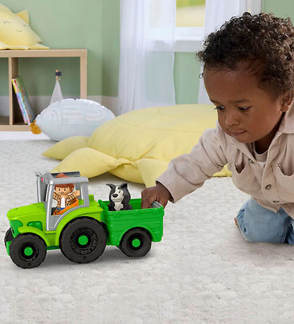 Fisher-Price Traktor - Little People Push & Play Tractor