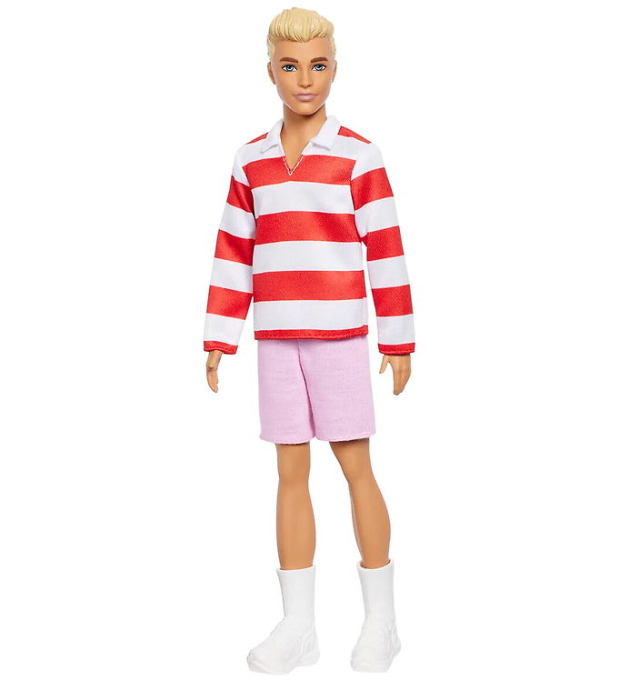 Barbie Dukke - Fashionista - Ken m. Red & White Stripes